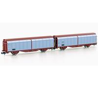 Hobbytrain N 24681 Set 2 Vagone con Porta Scorrevole DB Epoca 5-6 Neu Ovp 1:160