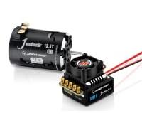 Hobbywing XeRun Justock Combo G3S + 13.5T G2.1 3200kV x 1:10 38020371 modellismo