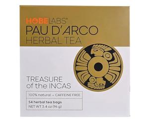 Hobe Labs Treasure of the Incas Pau D'Arco Herbal Tea -- 54 Tea Bags