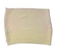 HOBEA-Germany copertura di posizionamento del bambino per Cuscino per l'allattamento XXL Cuscino per la gravidanza Cuscino per il sonno laterale grande (Mussola Beige)