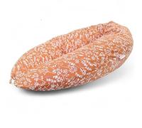 HOBEA-Germany Cuscino per allattamento 190 cm x 76 cm XXL Cuscino per la gravidanza Cuscino per chi dorme sul fianco con rivestimento in cotone biologico (Fiori di campo rosso ruggine)