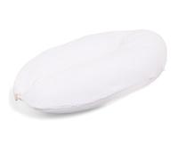 HOBEA-Germany Cuscino per l'allattamento XXL Cuscino di posizionamento Cuscino per la gravidanza Cuscino per il sonno laterale grande in diversi colori (Nido D´ape Bianco)