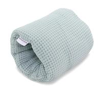 HOBEA-Germany Mini cuscini per allattamento Cuscini per allattamento in viaggio e per gli spostamenti in diversi modelli (Nido d´Ape grigio blu)