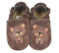 HOBEA-Germany Scarpe per bambini e bambine in diversi modelli…18/19 (6-12 Mesi) Orso marrone scuro