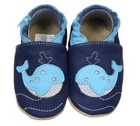 HOBEA-Germany Scarpe per bambini e bambine in diversi modelli (22/23 EU, Balena blu scuro)