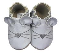 HOBEA-Germany Scarpe per Bambini e Bambine in Diversi Modelli (22/23 EU, Topo Grigio Chiaro)