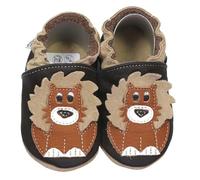 HOBEA-Germany Scarpe per bambini e bambine in diversi modelli…24/25 (24-30 Mesi) Leone marrone scuro