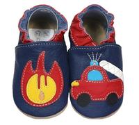 HOBEA-Germany Scarpe per bambini e bambine in diversi modelli (24/25 EU, Vigili del fuoco con il fuoco)