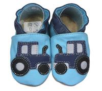 HOBEA-Germany Scarpe per Bambini e Bambine in Diversi Modelli: (Trattore Blu, 24/25)