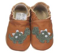 HOBEA-Germany Scarpe per Bambini e Bambine in Diversi modelli26/27; Dino Marrone