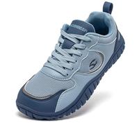 HOBIBEAR Scarpe a piedi nudi per uomo e donna | Ampio spazio per le dita | Sneakers da trail comode, blu, 37 EU Large