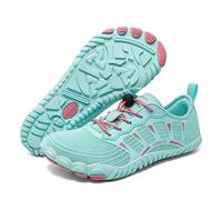 HOBIBEAR Scarpe da donna a piedi nudi da uomo Scarpe da ginnastica con fascia elastica traspirante e punta larga Scarpe casual da passeggio da spiaggia Light Blue