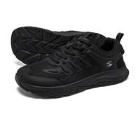 HOBIBEAR Scarpe Sportive Miste Unisex con Punta Ampia Minimaliste Comode per Uomo Allenamento e Corsa su Sentieri(Tutto Nero,EU 42)