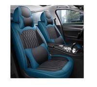 HOBIVA Coprisedili universali per auto Fiat Abarth 500/Abarth 500C/Abarth 500 esseesse/Abarth 695, lusso blu
