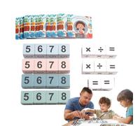 Hobngmuc Cubi Matematici | Giocattoli Matematici In Legno - Manipolativi Moltiplicazione E Divisione | Per Studenti Di Scuola Elementare Insegnanti Classe E Homeschool