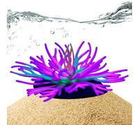 Hobngmuc Decorazioni per acquario, corallo, ventose incandescenti, ornamenti per acquario, decorazioni per piante che si illuminano al buio per hotel, dormitorio, appartamento, casa