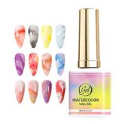 Hobngmuc Inchiostro Marmo Per Unghie - Strumenti Manicure Effetto Marmo Lunga Durata | Smalto Per Unghie Giapponese A Fiori E Inchiostro,Per San Compleanno Matrimonio Festa Appuntamento Casa Vacanza