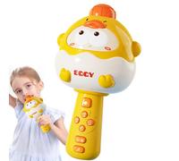 Hobngmuc Macchina per karaoke per bambini per ragazze, Macchina per karaoke per ragazze,Altoparlante per canto karaoke Microfono wireless per ragazze - Altoparlante karaoke portatile da esterno,