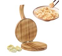 Hobngmuc Pressa per Ravioli in Legno | Pressa Involucri Dumpling | manuale per torte,Per Cuochi Genitori Appassionati Famiglia Appartamento Preparazione Pasti Festa Compleanno Eventi A Tema