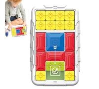 Hobngmuc Rompicapo Scorrevole,Rompicapo Educativo Con Più Funzioni - Gioco A Blocchi Scorrevoli Multifunzionale Con Oltre Cinquecento Sfide Per Attività In Viaggio In Auto Festa In Famiglia