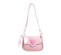 Hobo Borsa a mano per le donne, motivo cuore chiusura magnetica, borse a tracolla Hobo per le donne, per viaggi, festival musicali, università, Natale, compleanni, mamma, fidanzata e, Rosa, Se référer