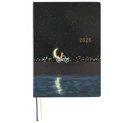Hobonichi Techo 2025 HON [Inglese/Formato A5/Inizio gennaio/Pianificatore] Hiroko Kubota: consegna della luna crescente