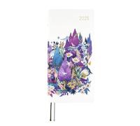 Hobonichi Techo 2025 Weeks [Inglese/Formato alto e sottile/Inizio gennaio/Planner] Masamune Kusano x junaida: Attraverso la notte viola