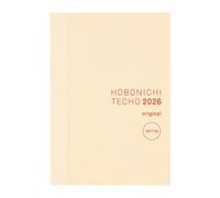 Hobonichi Techo 2026 Original Book - A6, Giapponese, Daily, April Start, Sunday Start, Planner