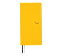 Hobonichi Techo 2026 Spring Weeks - Colori: Giallo Luna Piena (Giapponese, Alto & Slim, Pianificatore di inizio aprile)