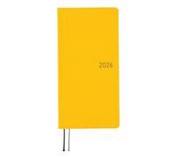 Hobonichi Techo 2026 Weeks MEGA - Colori: Full Moon Yellow (Inglese, Tall & Slim, inizio gennaio)