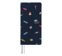 Hobonichi Techo 2027 Weeks - Bow & Tie: Candy Dream (English, Tall & Slim, January Start)