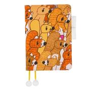 Hobonichi Techo A6 Planner Cover - 100% Arancione: Squirrel Squadron (misura originale, cover Only)