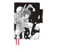 Hobonichi Techo A6 Planner Cover - One PIECE magazine: Straw Hat Luffy (Black) (misura originale, cover Only)