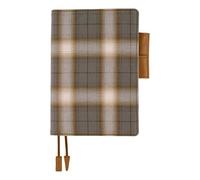 Hobonichi Techo A6 Planner Cover - Shirt Fabric: Foggy Plaid (misura originale, cover Only)