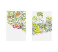 ほぼ日 Hobonichi Techo Accessories - iyo okumi - Lettera Message Memos - Some Days Ago (2 Book Set)