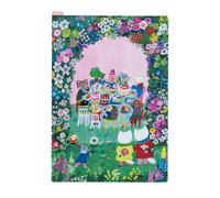 Hobonichi Techo Accessories Yumi Kitagishi: Hobonichi - Lavagnetta per matite formato A5 (in giardino)