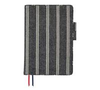 Hobonichi Techo Cousin Cover [A5 soltanto] Tessuto foderato: twill (Navy x Grigio)
