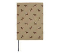 Hobonichi Techo HON A5 2026 - Bow & Cravatta: cavalli al galoppo (inglese, pianificatore di inizio gennaio)