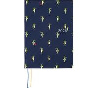 Hobonichi Techo HON A5 [Inglese/Formato A5/Gennaio 2024 Inizio] Bow & Cravatta: Tiny Dragons