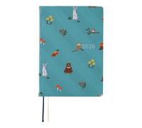 Hobonichi Techo HON A6 2026 Fiocco e nodo: nella foresta (in inglese, pianificatore di avvio di gennaio)