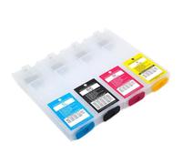 HOBXMFY Cartuccia a inchiostro ricaricabile a 320 ml del set da 4 pc compatibile con WF C5390 C5890 C5810 C5310 C5290 C5790 C5210 Stampanti Workforce Pro Series