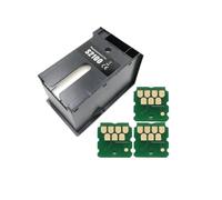 HOBXMFY Serbatoio di manutenzione compatibile per T3100 T3130 T3140 T3150 T3160 T3170 T3170X T3170M T3180 F500 F531 F551 F560 F570 Modello C13S210057(Tank and 3PC Chip)