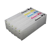 HOBXMFY Vuoto 5pcs 700ml T6941 una cartuccia di inchiostro ricaricabile con chip compatibile con T3070 T5070 T7070 T3000 T5000 T7000 T3200 T5200 Modelli di stampante T7200