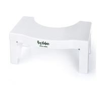 HOCA sgabello pieghevole bagno, sgabello bagno pieghevole medico per WC contra emorroidi, stitichezza, colon irritabile. Sgabello poggiapiedi water per un sollievo più sano