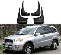 HOCAH 4 Pezzi Auto Parafanghi per Toyota RAV4 2000-2005 XA20 2001-2004,Anteriore Posteriore Parafango Impermeabile e Resistente Antispruzzo Accessori