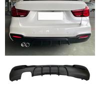 HOCAH Auto Paraurti Posteriore Spoiler Lip Diffusore per BMW Serie 3 GT F34 M Sport M Tech 2013-2020 PP Nero Lucido Auto Paraurti Posteriore Diffusore