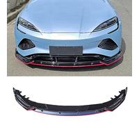 HOCAH Diffusore dello Spoiler del divisore del Labbro del paraurti Anteriore dell'auto per BYD Seal 2022 2023, 3 Pezzi/Set Accessori Esterni,Red Black