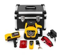 HOCAH Linea Trasversale Verticale Orizzontale autolivellante a 360° con Raggio Rosso a Livello Laser Rotante for l'edilizia