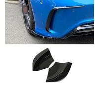 HOCAH Paraurti Posteriore Auto Diffusore Labbro Spoiler Laterale Splitter per Mercedes Benz Classe A W176 A180 A200 A45 AMG 2013-2018, Plastica ABS,AMG-Glossy Black