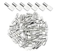 Hocansen 100 pezzi Pioli di Supporto 5mm Perni per Mensole Shelf Pins Reggimensola per Librerie,Mobili e Vetro (5*19mm/BT-PP)